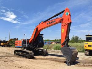En Stock, Excavadora Mini Hitachi Zx240 de 24 Toneladas, Aprobada por la EPA, Excavadora Grande Usada, Venta en Subasta de Segunda Mano a Bajo Precio - Product Image 1