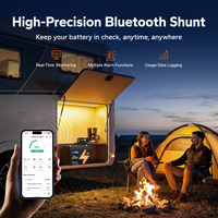 LiTime Smart Shunt Professionnel Bluetooth 5.0 500A 8V 120V avec Contrôle par Application pour Batteries LiFePO4, Plomb-Acide, Solaires, RV et Marine