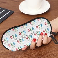 Étui à lunettes imprimé de la Sororité Order of the Eastern Star, pochette portable zippée pour lunettes de soleil avec crochet, sac de voyage pour lunettes