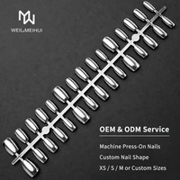 Prêts à être expédiés, pointes d'ongles en acrylique ABS, forme personnalisée, taille personnalisée, couleur au choix, 30 pièces, vente en gros d'ongles, en gros
