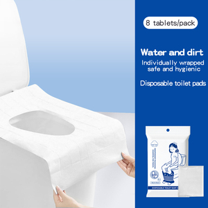 Fundas Desechables para Asiento de Inodoro, Ecológicas, Envasadas Individualmente, de una Sola Pieza, para Viajes, Inodoros Públicos y Entrenamiento para Ir al Baño - Product Image 2