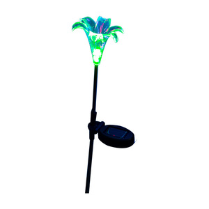 Luces Solares Hongyixuan con Forma de Lirio, Impermeables, Acrílicas, LED, para Jardín, Patio, Césped y Exteriores - Product Image 4