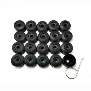 Capuchons d'écrou <span class=keywords><strong>de</strong></span> <span class=keywords><strong>roue</strong></span> gris 19mm avec clips <span class=keywords><strong>pour</strong></span> BYD Toyota Mercedes-Benz Audi - Product Image 6