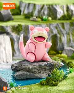 BLOKEES Figurine d'action Slowpoke, monstre de poche mignon de dessin animé, modèle de collection, jouet, poupée, jouets animaux - Product Image 3