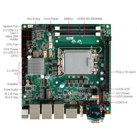 Nouvelle carte mère MS-CF02 Intel Mini-ITX DDR4 RAM double canal 64 Go Intel 14e/13e/12e génération Alder Lake-S avec N610E