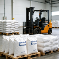 Poudre de Sorbitol de Qualité Alimentaire 40-120 Mesh, Édulcorant Granulaire pour Aliments, Boissons et Confiseries – Fournisseur pour Fabricants