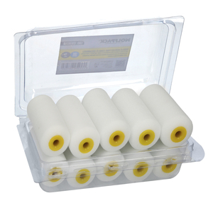 Rullo di ricambio in schiuma per smalto acrilico 100 mm (10 unità) - Product Image 1