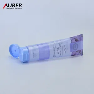 Cosmetic Packaging Hand Cream Tube 50g Empty Pbl Laminated Transparent Toothpaste Tube With Flip-top Packaging