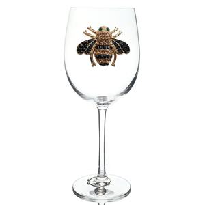 Copa de Vino sin Tallo de Cristal Decorativa, Adornada con Joyas, Sin Pintar, Decorada con Cristales, Estilo Abeja <span class=keywords><strong>Reina</strong></span> - Product Image 2