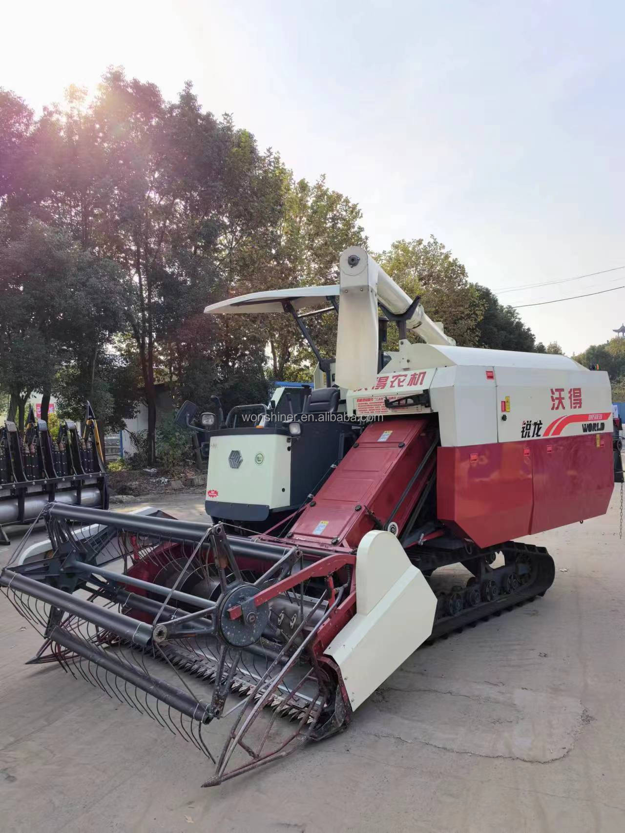 瑞隆プラスコンバインハーベスター価格 FMワールド 4LZ-6.0P 102馬力