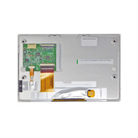TX18D210VM0BAA Layar LCD TFT 7 Inci 800*480 Paralel RGB Kecerahan Tinggi 800nits Layar LCD Tahan Suhu Luas Untuk Otomotif