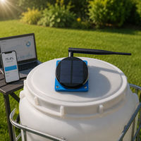 Capteur de niveau d'eau sans fil à énergie solaire pour surveillance à distance, compatible Tuya, Wifi, Lora, LoRaWAN, 4G, IoT