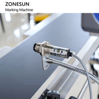 ZONESUN ZS-LMC1 automatique bouteilles en PET QR Code Date Laser Machine de codage imprimante CO2 Laser Machine de marquage pour ligne de remplissage