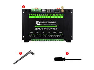 ESP32-S3-<strong>Relay</strong>-6CH Waveshare Industrial 6-Channel <strong>WiFi</strong> <strong>Relay</strong> <strong>Module</strong> Supports <strong>WiFi</strong> Blvetooth RS485 Control Onboard RS485 Pico HAT - Product Image 6