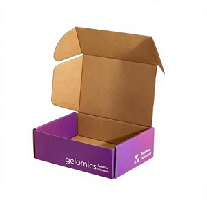 Caja <span class=keywords><strong>de</strong></span> Envío Corrugada Personalizada para Empaque <span class=keywords><strong>de</strong></span> Alimentos Orgánicos, Caja <span class=keywords><strong>de</strong></span> Cartón Rígido Ecológica para Envíos - Product Image 2
