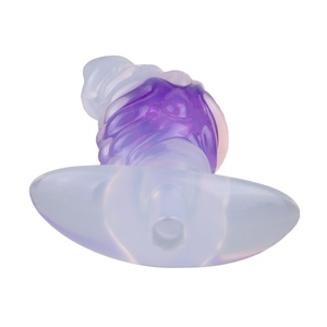 CITYFUN Tapón Anal Transparente con Cola de Zorro, Juguetes Sexuales para Parejas, Cosplay Erótico, Tapón Anal con Cola Peluda para Hombres y Mujeres - Product Image 4