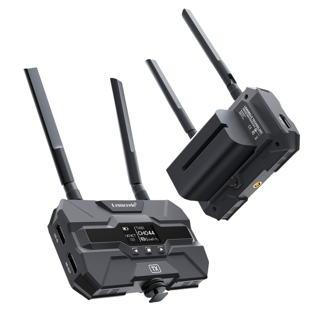 Lemorele R200 Wireless HDMI Audio&Video Transmitter and Receiver Kit Wireless Video Transmitter for Camera Phone Computer