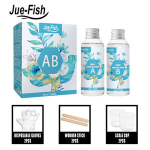 Resina Epoxi Transparente de Alta Calidad, Adhesivo Cristalino, Muestra AB Dura, para Hacer Moldes DIY - Product Image 2