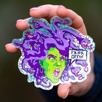 Stiker Laptop Anti Air Berkilau Cetak UV Holografik Anime Kartun Personalisasi, Lembar Stiker Potong Presisi PVC Putih Kustom