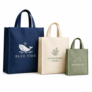 Eco-Friendly Reusable Fabric <b>Foldable</b> Tote Grocery Shopping Non-Woven <b>Bags</b> Custom Printing Logo Handbag Non Woven <b>Bag</b> - Product Image 2