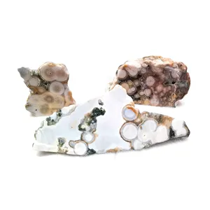 Jaspe marino Irregular de cristal Natural, piedras de jaspe pulidas de alta calidad, venta al por mayor