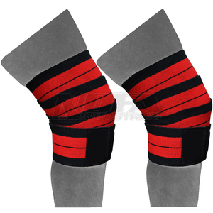 Workout Haltérophilie Fitness & Puissance de levage Soutien genou sangle s'enroule pour haltérophilie genou wraps - Product Image 6