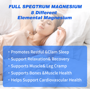 Offre Spéciale : Complexe de Magnésium 12-en-1 en Capsules – Glycinate, Citrate, Malate, Taurate de Magnésium Chélaté – Supplément pour le Soutien Énergétique - Product Image 3