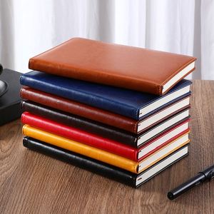 2025 Customized Factory Wholesale Guaranteed Quality Business Planner Diary Premium PU Leather Hardcover <b>Sewing</b> A5 100 Sheets - Product Image 2
