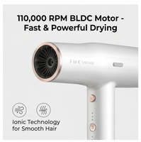 Moteur BLDC haute vitesse 2000W, flux d'air puissant, contrôle thermique intelligent, faible bruit, technologie ionique, utilisation extérieure pour camping-car, magnétique