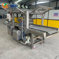 Machine à enrober au chocolat, ligne de production plus froide, enrobeuse de chocolat pour barres chocolatées et en-cas