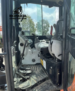 Excavatrice d'occasion japonaise ZX55USR mini pelle d'occasion Hitachi ZX55 Zx60 Zx65 à vendre - Product Image 4