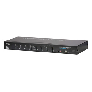 Commutateur <span class=keywords><strong>KVM</strong></span> USB <span class=keywords><strong>DVI</strong></span>/audio à 8 ports ATEN CS1768 - Product Image 1