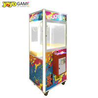 Machine à griffes en bois économique de 31 pouces, distributeur de jouets, jeu d'arcade à monnayeur, machine à cadeaux, avec autocollant personnalisé, vente directe usine