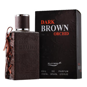Perfume <span class=keywords><strong>de</strong></span> Tabaco Ahumado y Cuero, Fragancia <span class=keywords><strong>de</strong></span> Nicho Oscura para Hombre, Aroma para Citas en Clubes Nocturnos, Fórmula Sin Alcohol, OEM 80 ml - Product Image 1