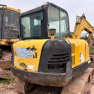 Hyundai 60 2012, 6000 heures, vente flash, pelle sur chenilles d'occasion, moteur <span class=keywords><strong>Yanmar</strong></span>, import original, pour travaux de génie hydrotechnique et de transport - Product Image 4