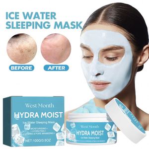 Masque de nuit hydratant et rafraîchissant pour les imperfections de la peau, marque privée West Month, 100g - Product Image 2