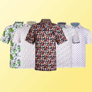 Camisetas de Golf Personalizadas con Logotipo Sublimado, Impresión Completa, Atléticas, de Alta Calidad, de Poliéster y Elastano, Camiseta Polo Premium para Hombre - Product Image 2