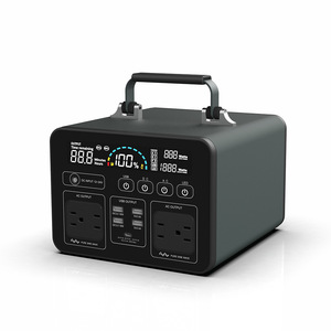 เครื่องกำเนิดไฟฟ้าฉุกเฉิน 500W ชาร์จเร็ว พกพาสะดวก สถานีพลังงานสำรอง กำลังไฟสูง ใช้พลังงานแสงอาทิตย์ สำหรับใช้ในบ้านและนอกบ้าน แบตสำรอง - Product Image 2