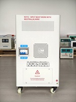 Régulateur de tension automatique triphasé 50 kVA, stabilisateur servo en cuivre TNS 15 kVA, LED haute efficacité, usage industriel, 220 V 50 Hz