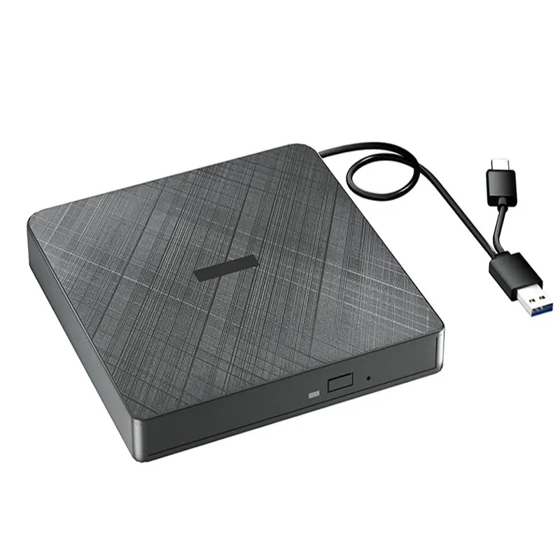 लैपटॉप पीसी विंडोज के लिए बाहरी डीवीडी/सीडी-आरडब्ल्यू ऑप्टिकल ड्राइव पोर्टेबल बर्नर सीडी डीवीडी डिस्क प्लेयर रिकॉर्डर रीडर राइटर