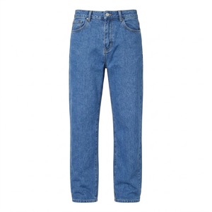 Vaqueros de mezclilla vintage para hombre al por mayor, corte recto, ajuste holgado, elásticos, lavados a la piedra, ligeros, transpirables, de alta calidad, para otoño e invierno, de fábrica. - Product Image 4