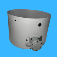 Ventilateur axial anti-explosion et anti-feu BG280 avec roulement à billes et moteur triphasé