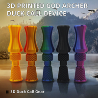 Nouveau dispositif d'appel au canard Daqin imprimé en 3D 'God Archer' en plastique, imitant 5 types d'appels de canard, accessoire de chasse en extérieur