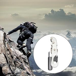 Moschettone per fune autofrenante da 25KN per arrampicata su roccia