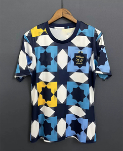 Camisetas de Fútbol de Argelia 2024 2025 para Aficionados, Dos Estrellas, CHAIBI, AOUAR, FEGHOULI, GOUIRI, MAHREZ, Camiseta de Entrenamiento Nacional - Product Image 4