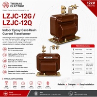 LZJC-12G / LZJC-12Q Current Transformer 12kV 5A/1A 0.2S 0.2 0.5 10P10 10P15 Indoor Epoxy Cast-Resin CT