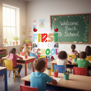 Camiseta de Béisbol Raglán para el Primer Día de Clases, con la Frase 'Hola Escuela', para Niños y Maestros, para Eventos de Regreso a Clases - Product Image 2