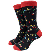 Nouvelles chaussettes mi-mollet en coton pour homme et femme, design personnalisé, uniques, originales, amusantes, unisexe, cadeaux pour Noël, Nouvel An, usage quotidien