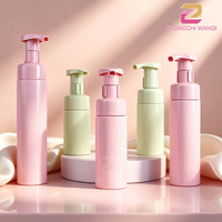 Flacon pompe moussant de qualité supérieure 50/100/120/150/200 ml pour nettoyant visage, mousse nettoyante, savon liquide pour les mains en PET