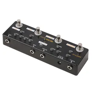 MOSKY Audio SOL9185-in-1マルチエフェクトペダルコンバインドエフェクトギターペダルTrue Bypass Multi-in-oneコンバインドエフェクトデバイス